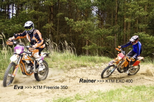 KTM Freeride --- KTM EXC 400
