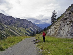 Vom Nebelhorn ins Tal